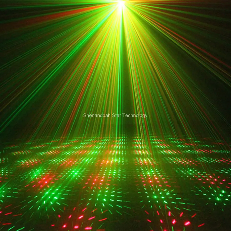 ESHINY мини 2в1 R& G Подсолнух узоры лазерный проектор диско DJ клубный магазин праздничные семейные вечерние светильник для сцены шоу N85B21