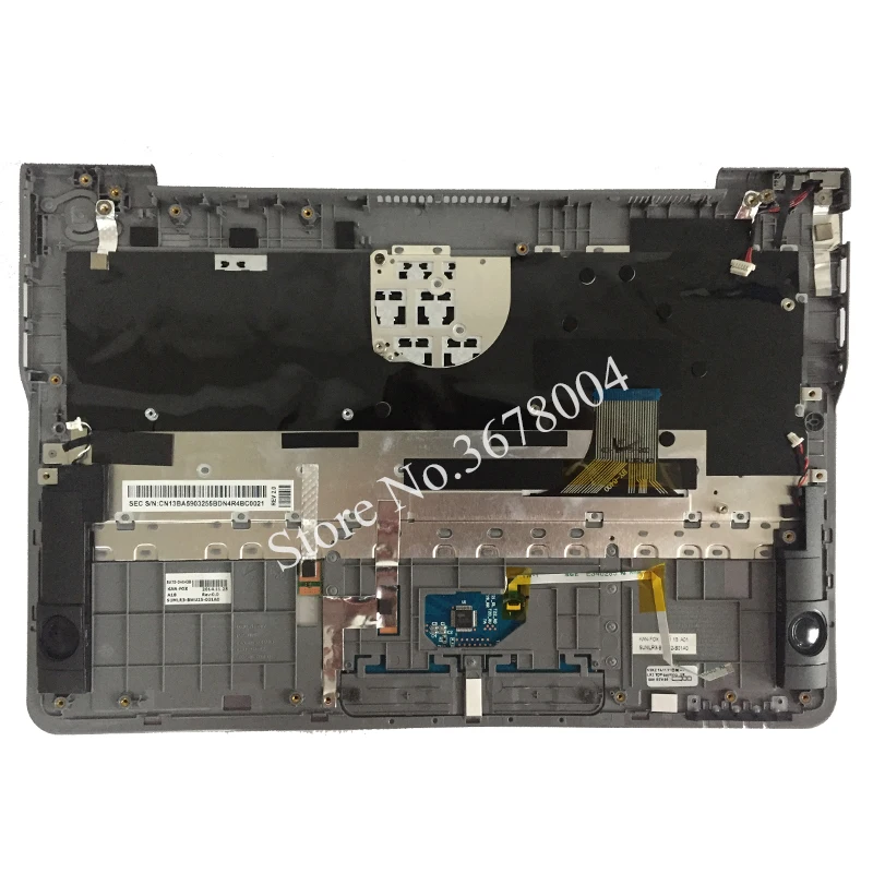 Новый французский чехол для ноутбука Samsung NP530U3C NP530U3B NP535U3C NP540U3 NP532U3C NP532U3A FR Серый BA75