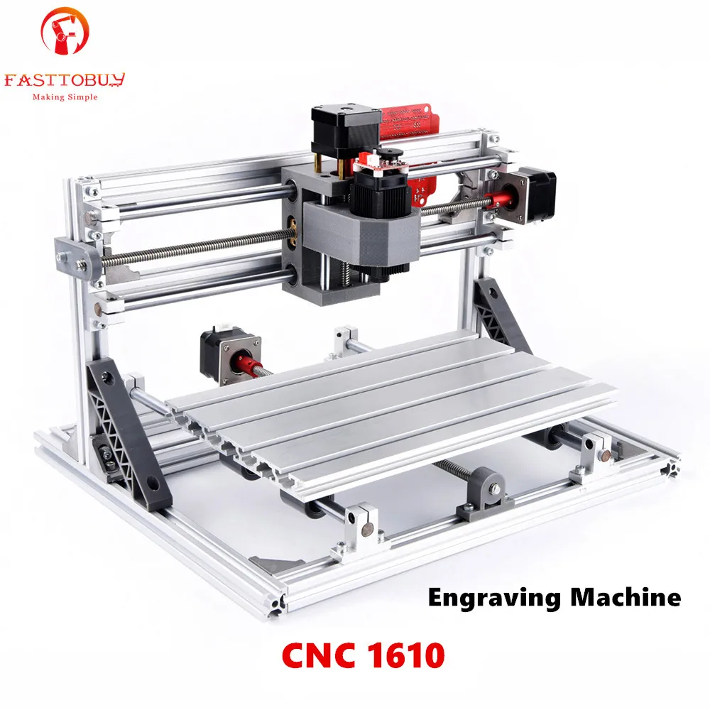 

Лазерный гравировальный станок с ЧПУ CNC1610 110-240VAC 160*100*40 мм 9000 об/мин для пластмасс/дерева/акрила/ПВХ/PCB мини гравировальный станок с ЧПУ