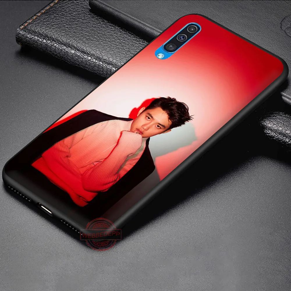 WEBBEDEPP EXO Cool Soft Case for Samsung A3 5 6 7 8 9 J6 A10 A20 A30 A40 A50 A60 A70 S M10 M20 M30 M40 |