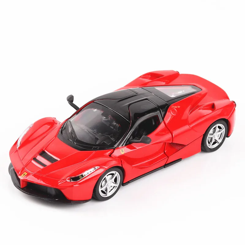 1:32 детский Ferrari спортивный звук и легкий ремень Тяговая задняя модель автомобиля