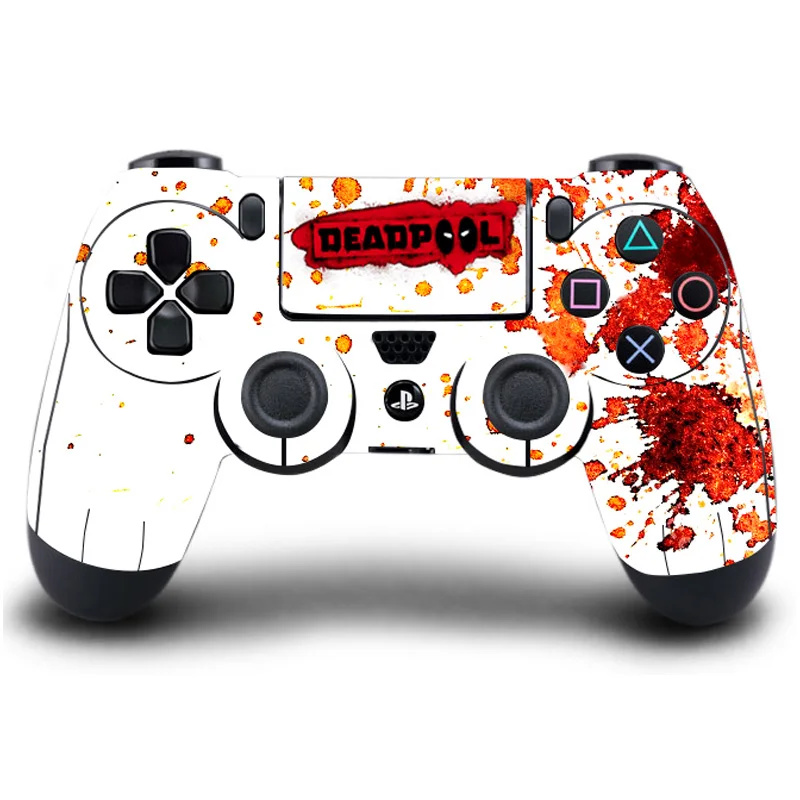HOMEREALLY PS4 наклейка Дэдпул человек Защитная PS4 наклейка покрытие кожи для playstation 4 беспроводной контроллер игровой аксессуар