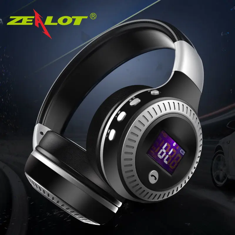 ZEALOT B19 Bluetooth наушники беспроводные стерео с микрофоном|headphones with mic|bluetooth headphonebluetooth