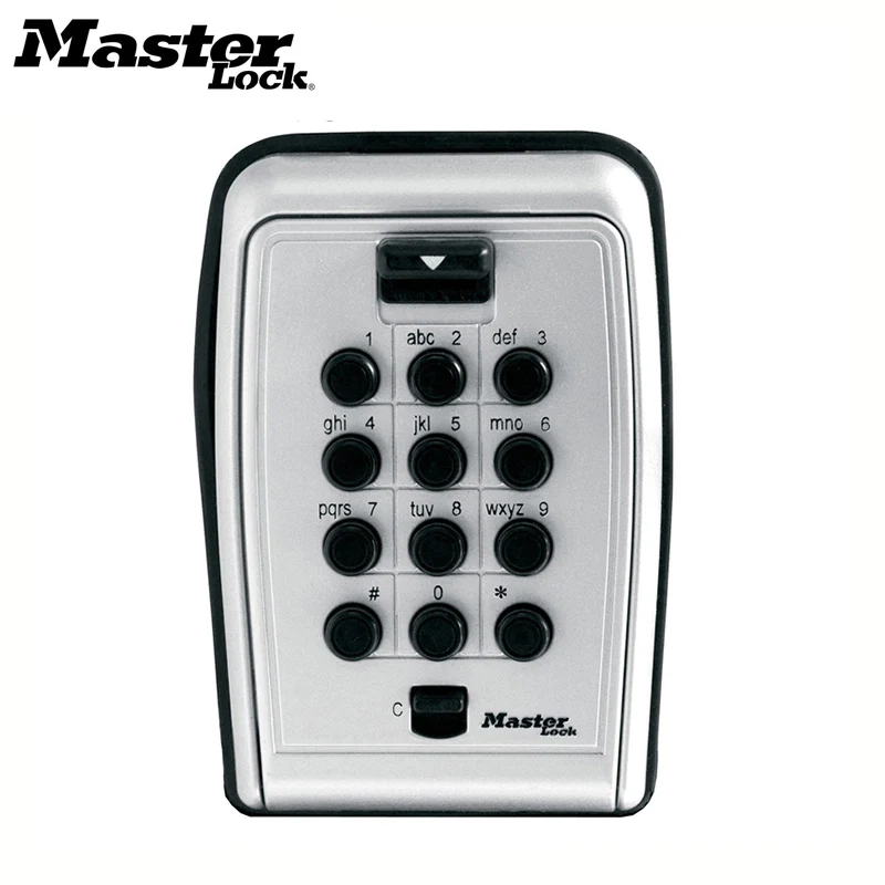 Ящик для хранения ключей Master Lock металлический шкафчик с паролем настенное