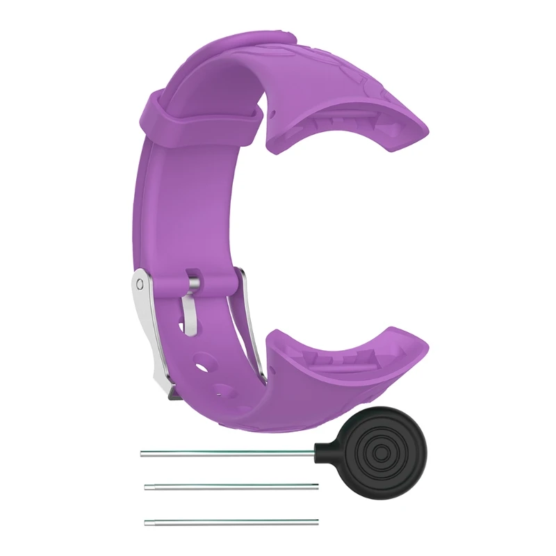 OOTDTY новый силиконовый ремешок на запястье для Suunto QUEST M1 M2 M4 M5 M Series Watch Female S |