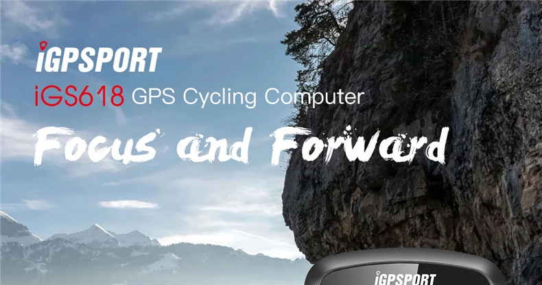 I gps порт IGS618E gps велосипедный компьютер IPX7 беспроводной водонепроницаемый компьютер подсветка для езды цифровой датчик скорости