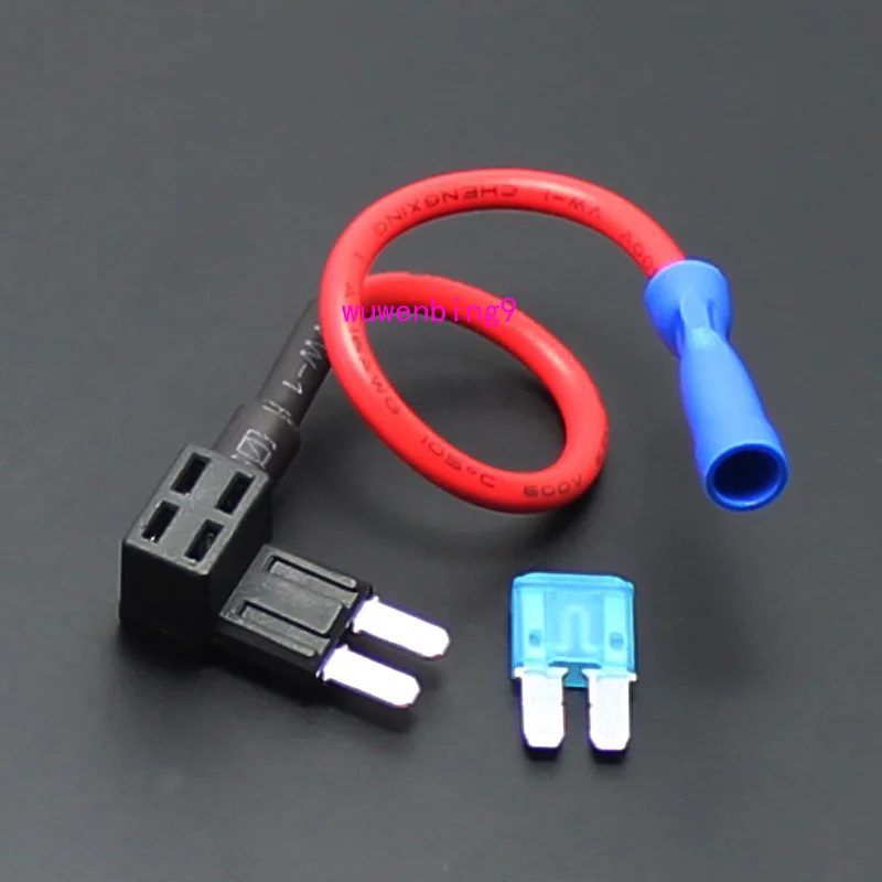 100 комплектов Авто micro fuse держатель для автомобиля 8 мм подходящие предохранители