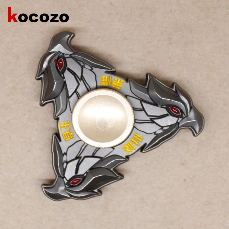 Металлический фиджет Спиннер ручной уменьшает стресс и увеличивает внимание