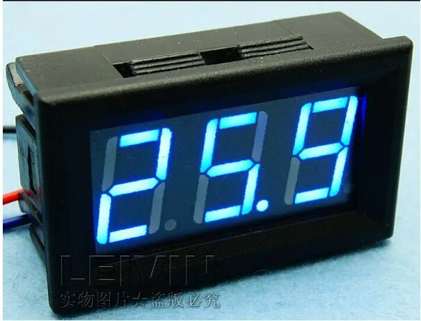 0,56 Цифровой вольтметр DC5-120V/DC 5 в до 120 в цифровой вольтметр напряжение Панель метр для 12 В 24 в 96 в вольтметр Для электромобиля или мотоцикла
