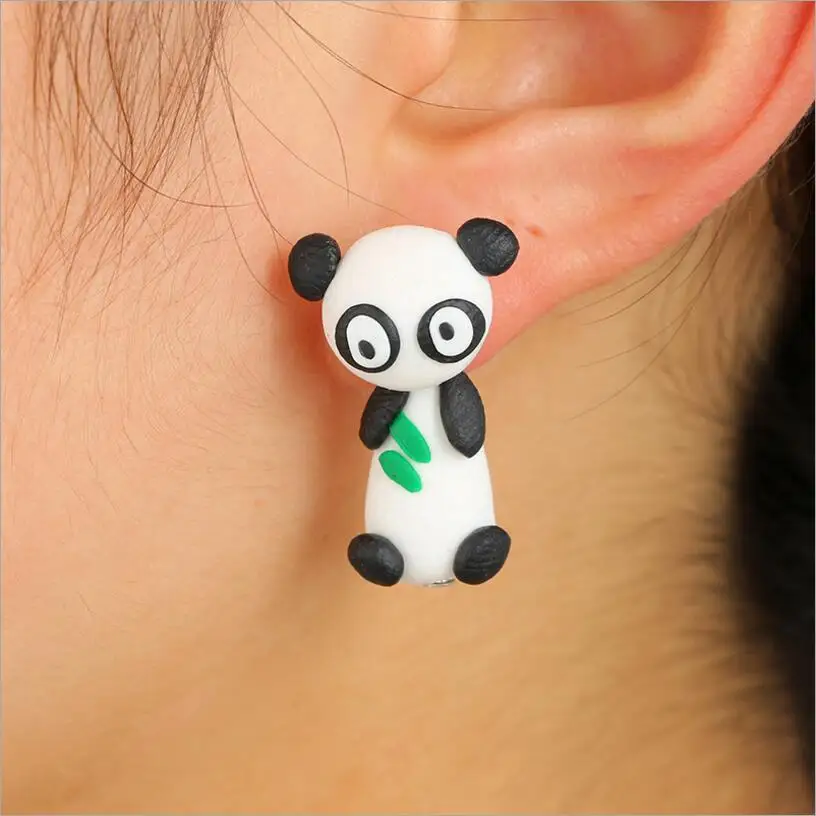 Новинка Kuziduocai! Модные Изящные ювелирные изделия мягкая керамика 2 5*1 5 см