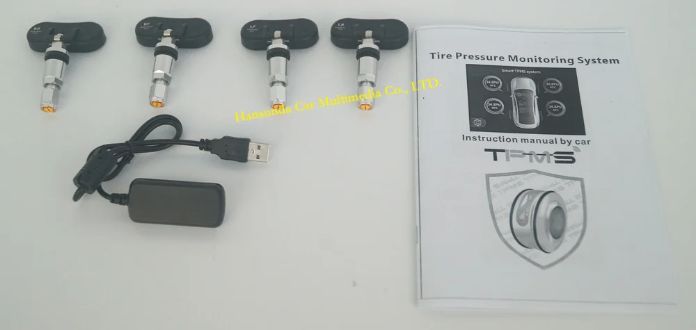 TPMS equipment для Android автомобильный dvd автомобильная система контроля давления в шинах 4 датчика сигнализация система контроля температуры в шинах