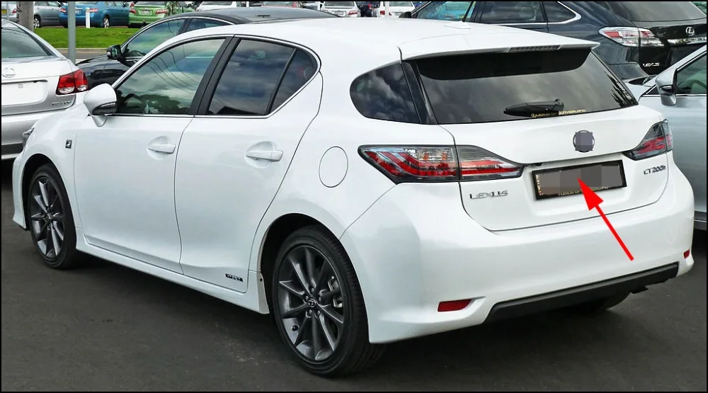 AUTONET резервная камера заднего вида для Lexus CT200H 2011 2012 2013 Ночное видение номерной знак камеры