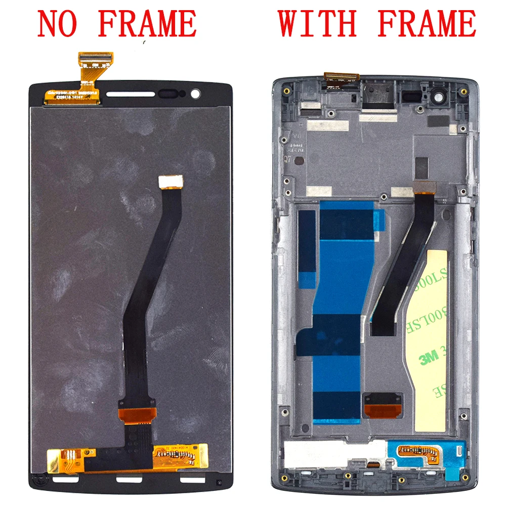 Высококачественный ЖК дисплей с фотографией для Oneplus One Plus 1 + A0001 рамкой|Экраны