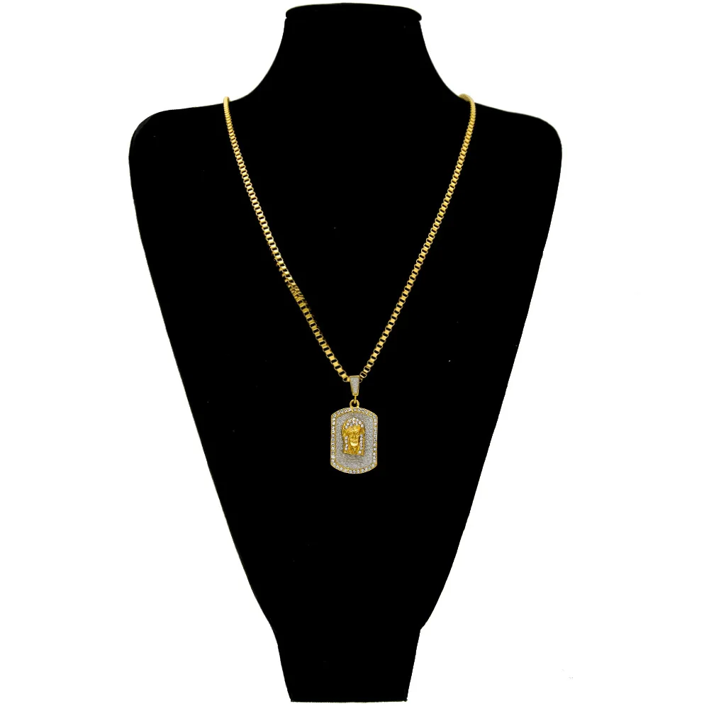 Цепочка с подвеской в виде собачьего Иисуса 70 см|hip hop jewelry|fashion jewelryjewelry fashion |