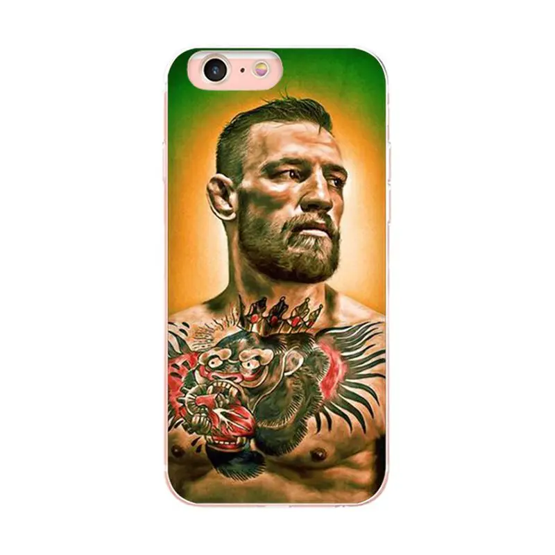 MaiYaCa Конор Макгрегор для iphone 6 6s уникальный дизайн высокого качества чехол для iphone X 8plus 7plus 7 5 5S SE мобильный
