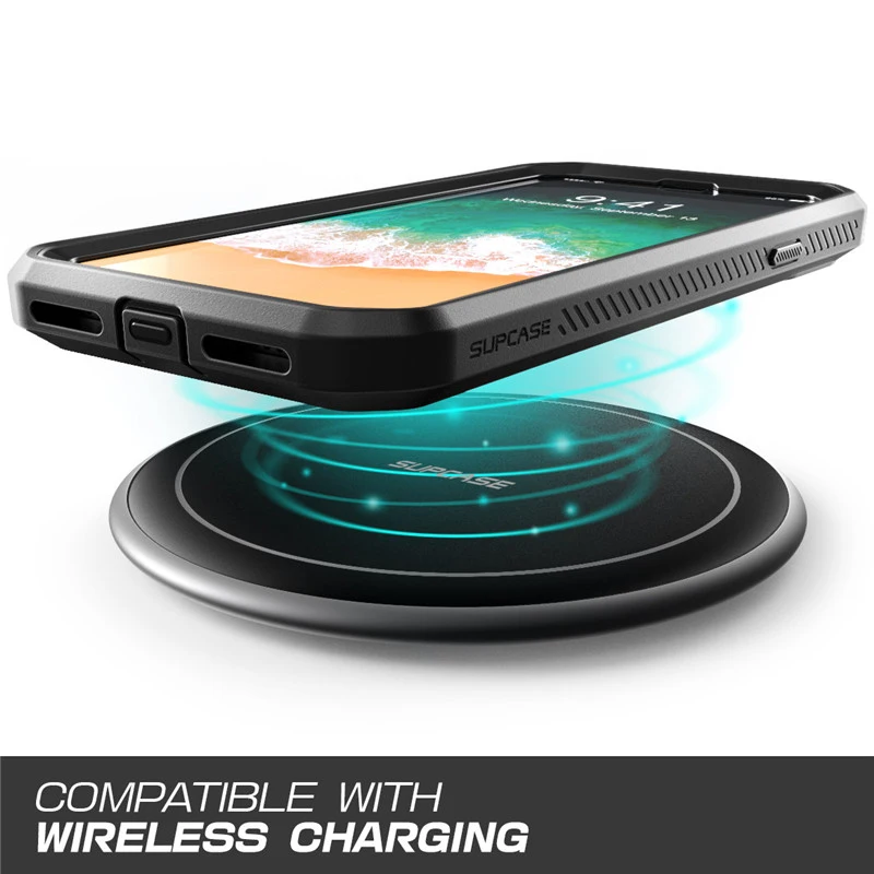 SUPCASE для iPhone XS X чехол на руку легко облегающий спортивный бега с встроенной
