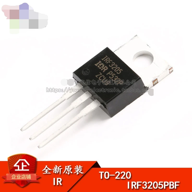 

JINYUSHI FOR IRF3205PBF IRF3205 TO-220 Transistor MOSFET N-CH 55V 110A 100% new& original Genuine Stock Free Shipping 20PCS/LOT