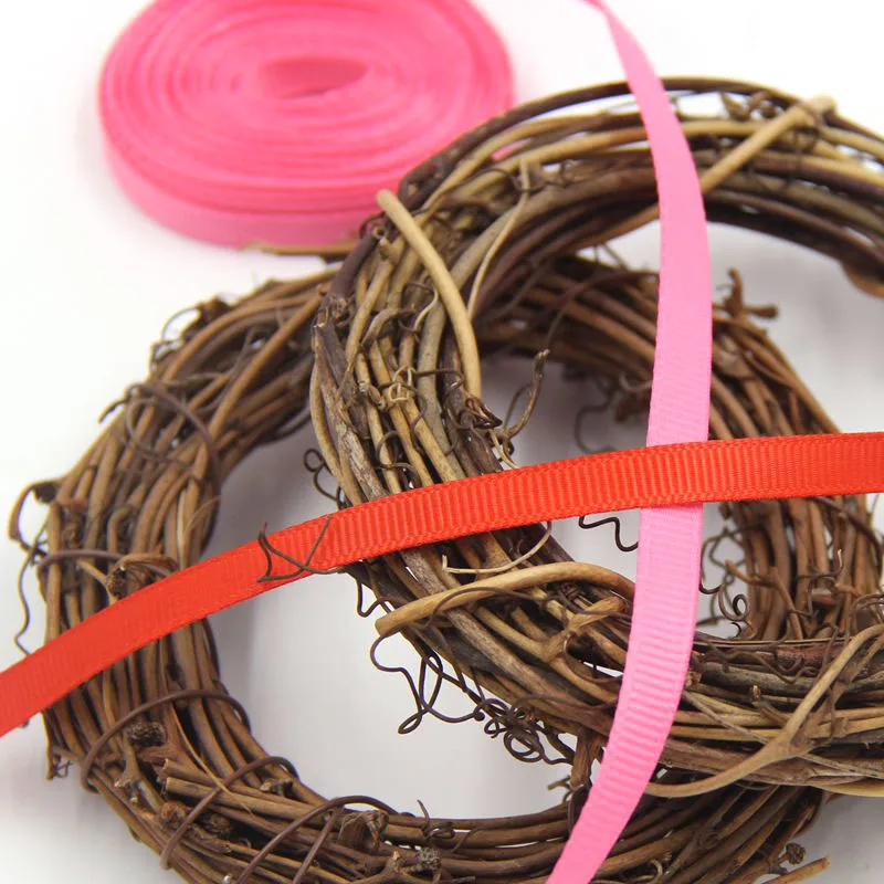 Цветная ребристая лента 6 мм x 4 м Корсажная Лента Упаковочная для ювелирных