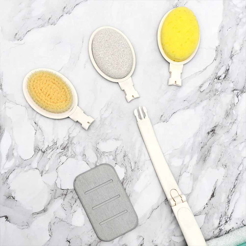 Длинная ручка гель для душа 3 1 Складная Щетка многофункциональная щетка очистки