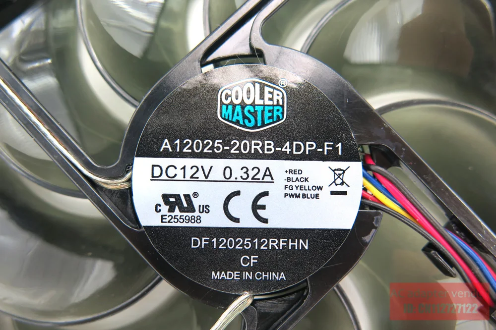 Новый Кулер Master CPU 12 см тихий 4 проводной ШИМ Вентилятор охлаждения|cooling fan|cooler master