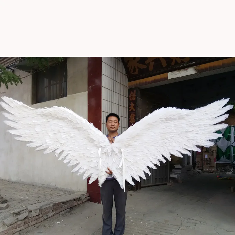 Креативный белый Подиум ангельские крылья из перьев реквизит шоу перья большой реквизит сетка красные настенные украшения фрески украшения Крылья подарки