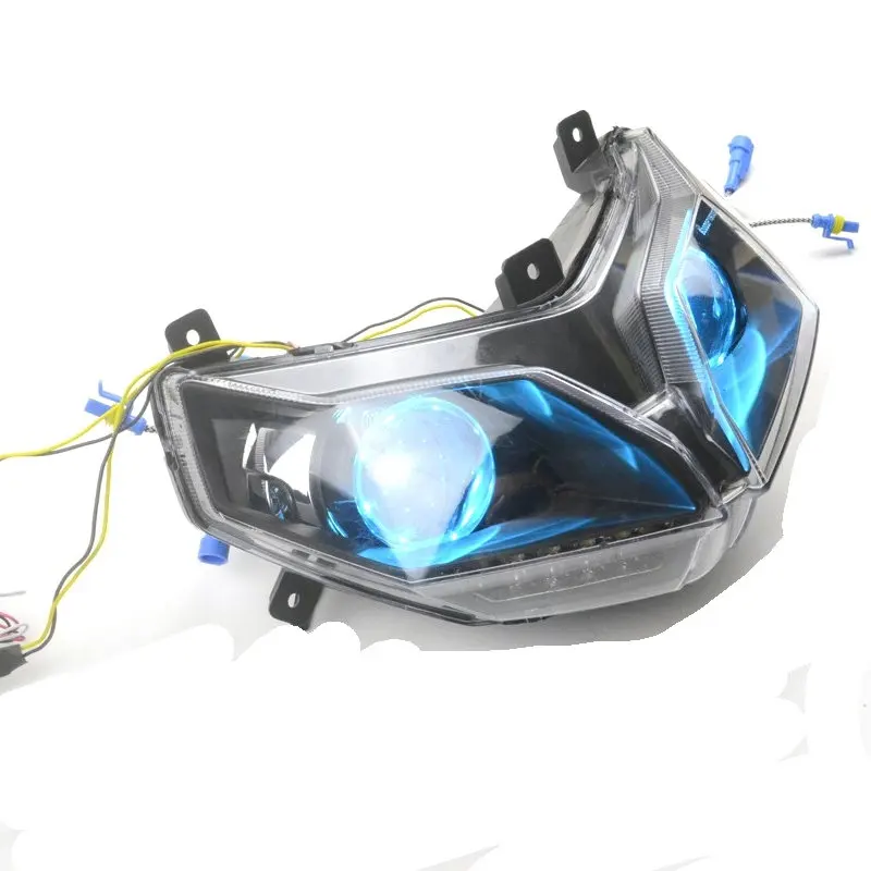 Для Бенелли TRK502 мотоцикл Передние фары лампа для ТРК 502 Moto освещения Аксессуары