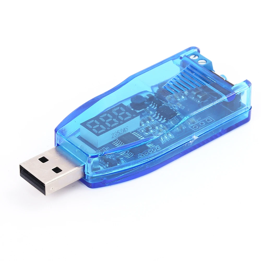 DC-DC 5В до 3 в 9В 12В 24В USB повышающий/понижающий модуль питания Красный дисплей