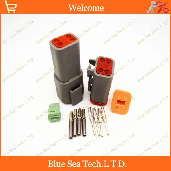 2 набора отличный терминал Германии и 4-контактный двигатель/коробка передач