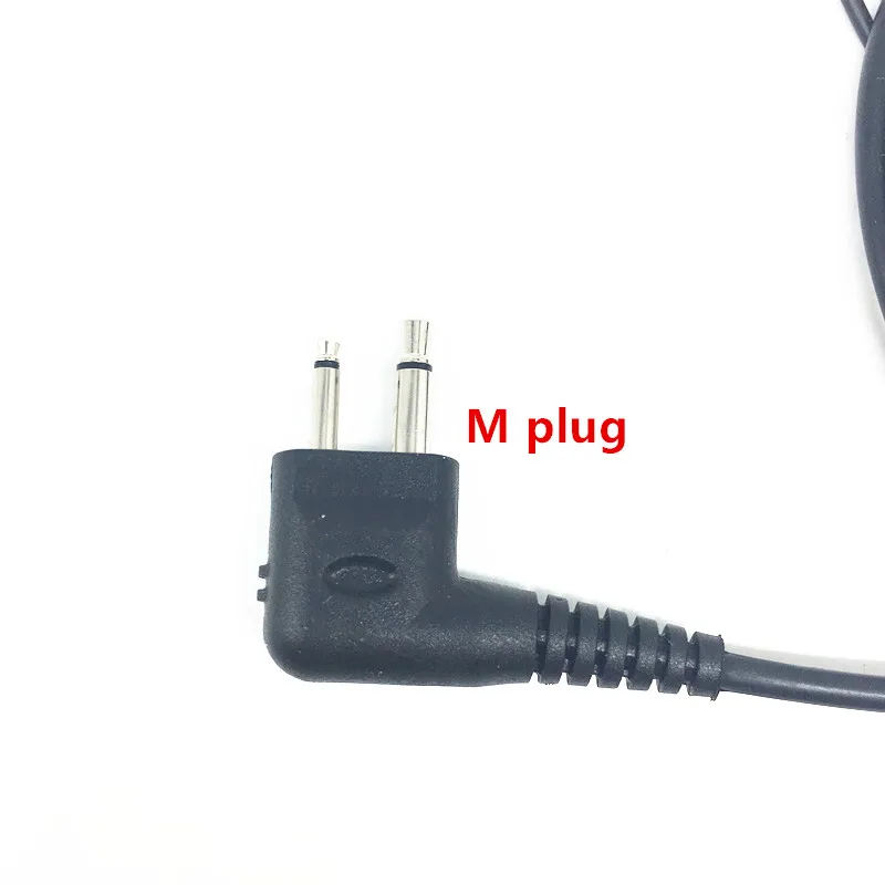 90 поворот D форма м штекер 2 булавки наушники для motorola cp040 cp140 ep450 cp150 gp3188 gp88s dep450 dp1400 gp300 и т. д. рации