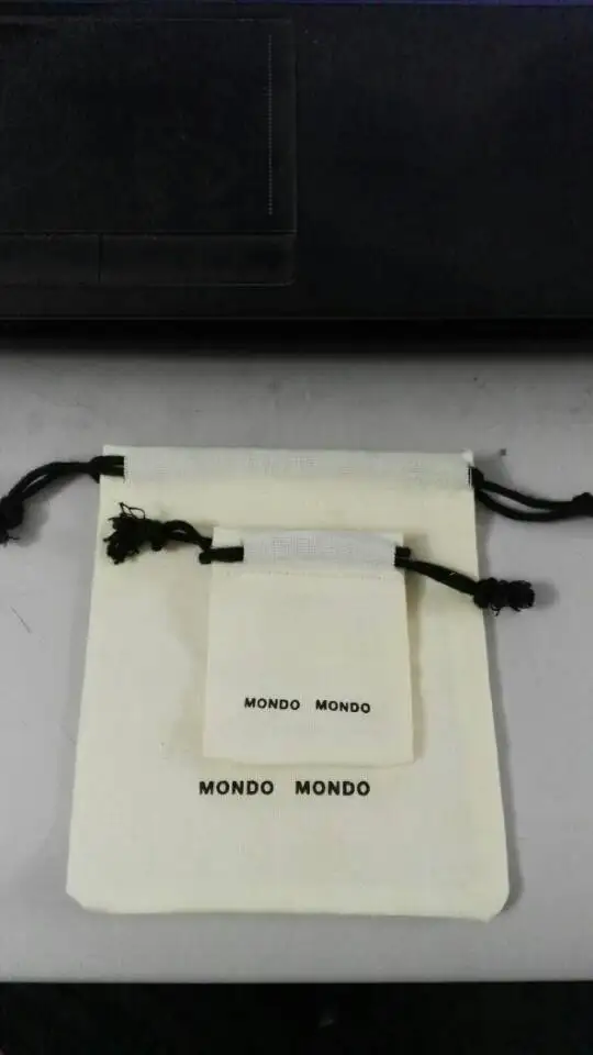 Маленький Хлопковый мешок для ювелирных изделий 1100 Шт Подарочный из хлопка