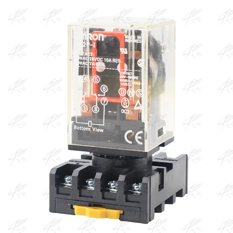 MK2P MK-2P MK2P-I один штекер реле 8PIN 2P подходит для 220 в 110 В AC 12 в 24 В DC катушка с цоколем
