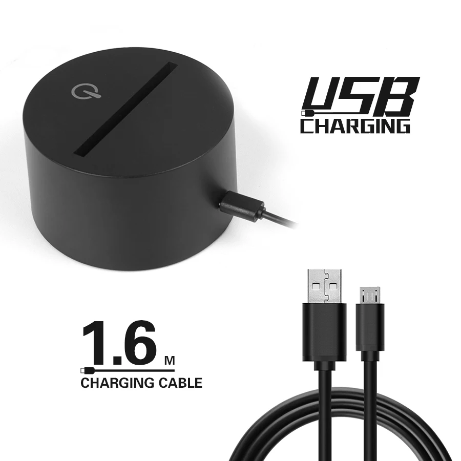 Быстрая сделка 3D ночнушка мотоцикл ночник 7 цветов USB Настольная Марсианская лампа бабочка ребенок день рождения подарок девушке другу