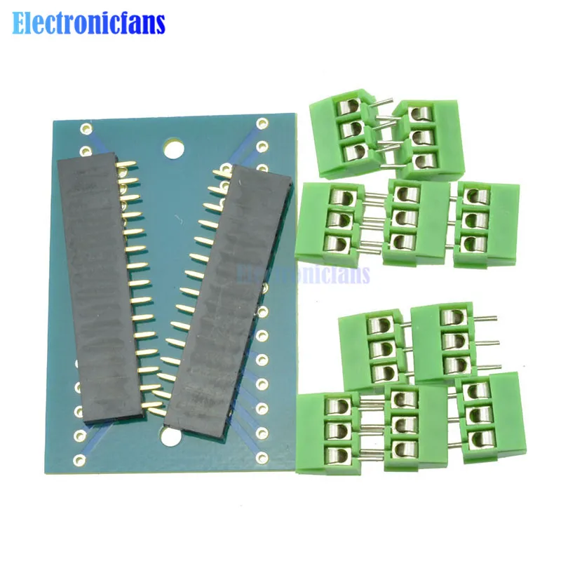 Расширительная плата клеммный адаптер DIY наборы для Arduino NANO IO щит V1.0|diy kit|kit for