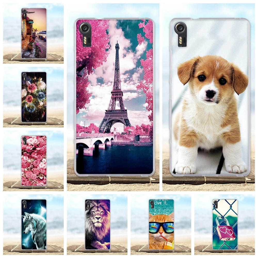 

For Lenovo Vibe Shot Case Soft Silicon Cover For Lenovo z90 Z90-7 Case 3D Pattern Capa For Lenovo Vibe Shot / Z90-7 Phone Cases
