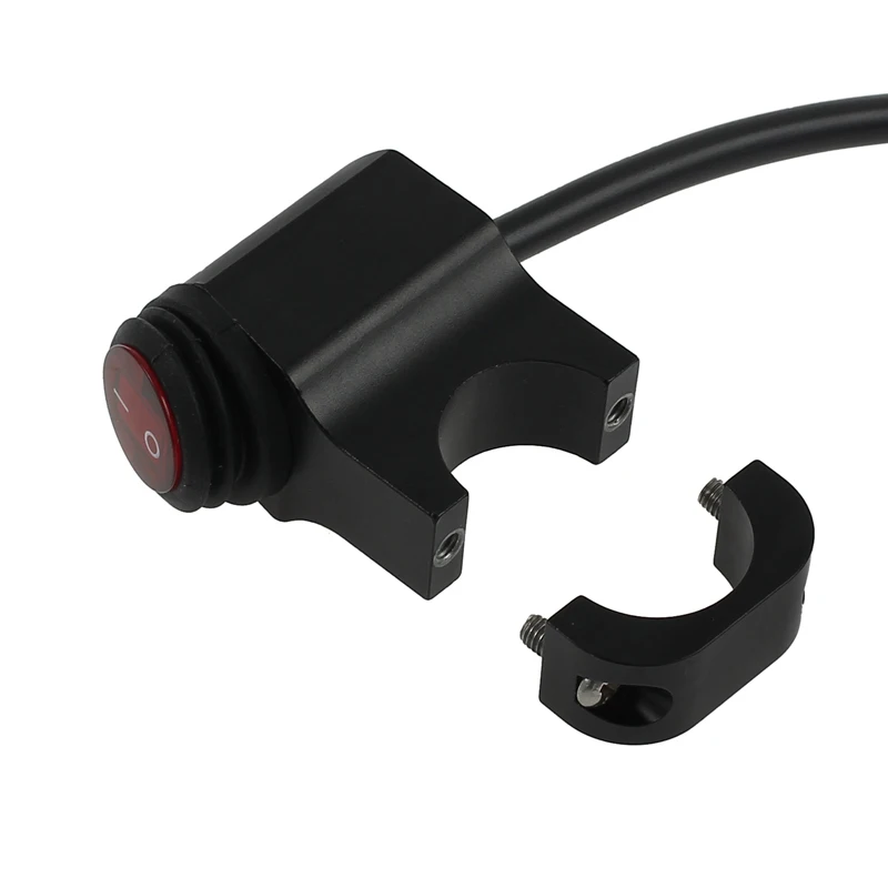 Justech 12V Motorcycle Handle Switch Light Trail Indicator Grip Waterproof ATV Handlebar Headlight Fog Spotlight On Off | Автомобили и
