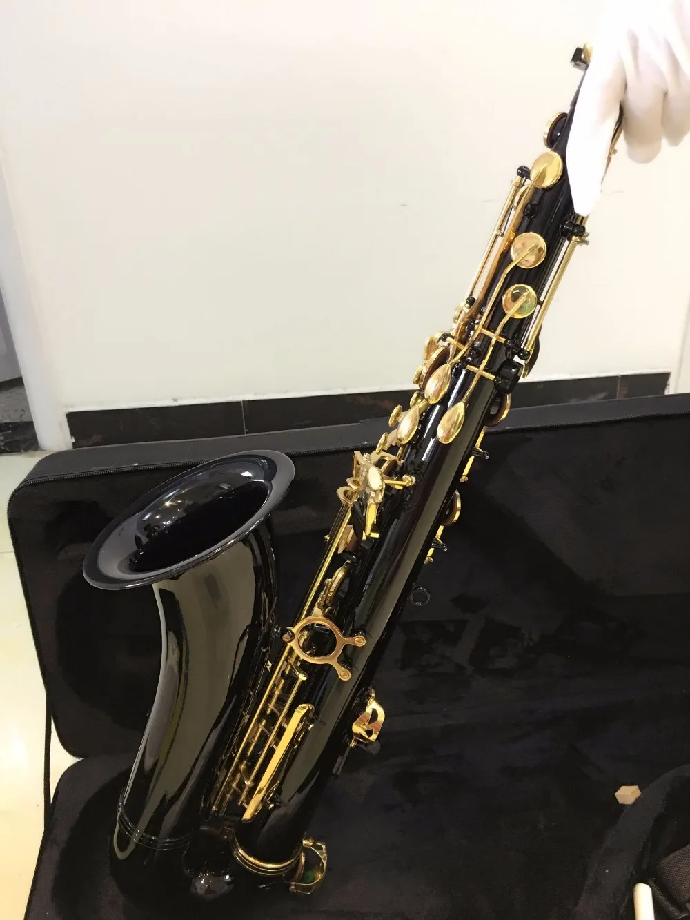 Французский тенор саксофон черный R54 Sax B плоский Топ музыкальный инструмент Saxe
