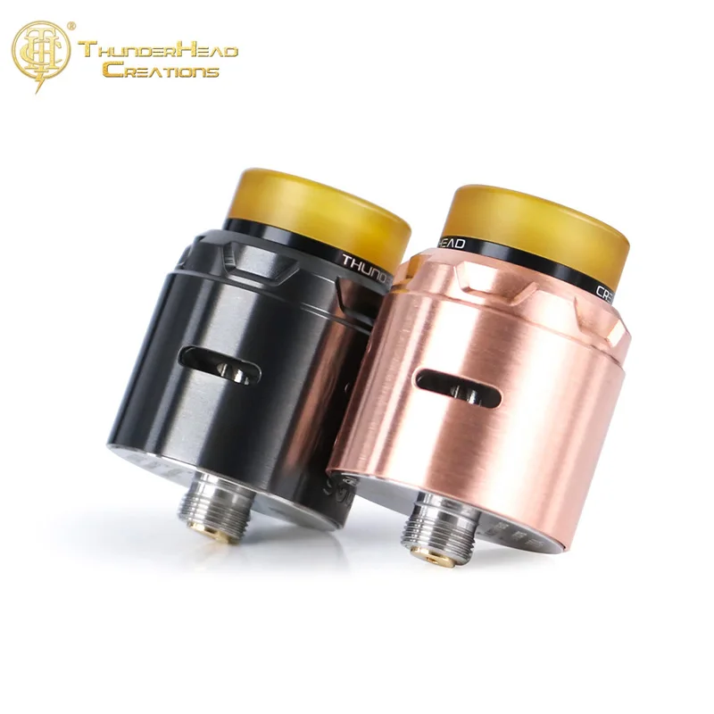 Оригинальный ThunderHead Creations Таурен Solo RDA THC 24 мм 2 мл емкость Одиночная катушка Vape