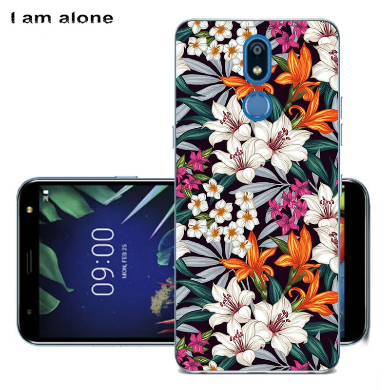 Чехлы для телефонов I am alone для LG K40 5,7 дюйма, термополиуретановые чехлы с милым рисунком, модные чехлы для LG K40 - Цвет: Solf TPU HH38
