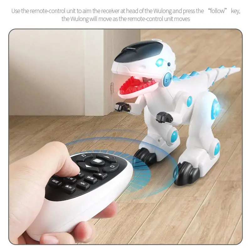 Умный робот динозавр следуйте спрею планшетофон роботы игрушки пение и танцы