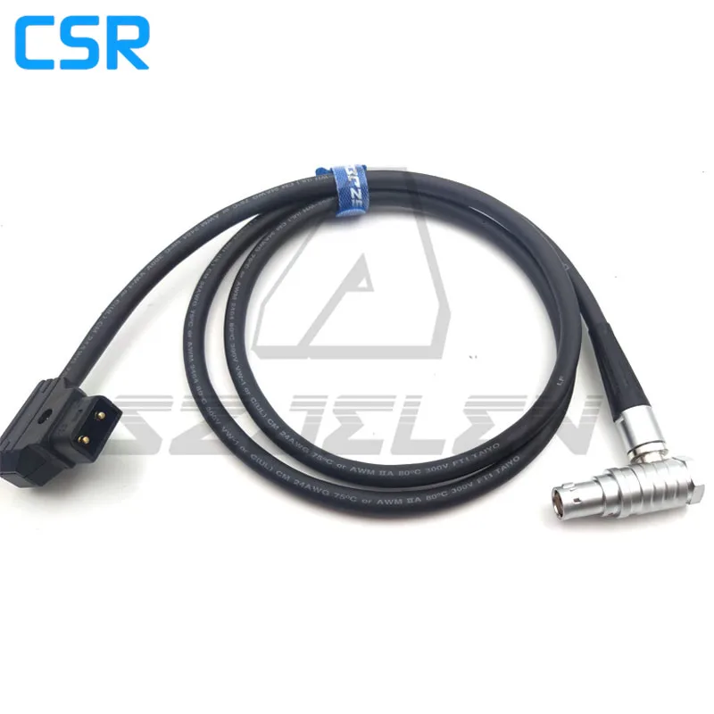DTAP до 90 градусов локоть разъем 4pin Женский для камеры Canon C300/C200 Mark2 кабель