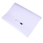 45*100 см съемная белая доска наклейка на стену с 1 ручкой сухая стираемая офисная виниловая декоративная наклейка Горячая Распродажа