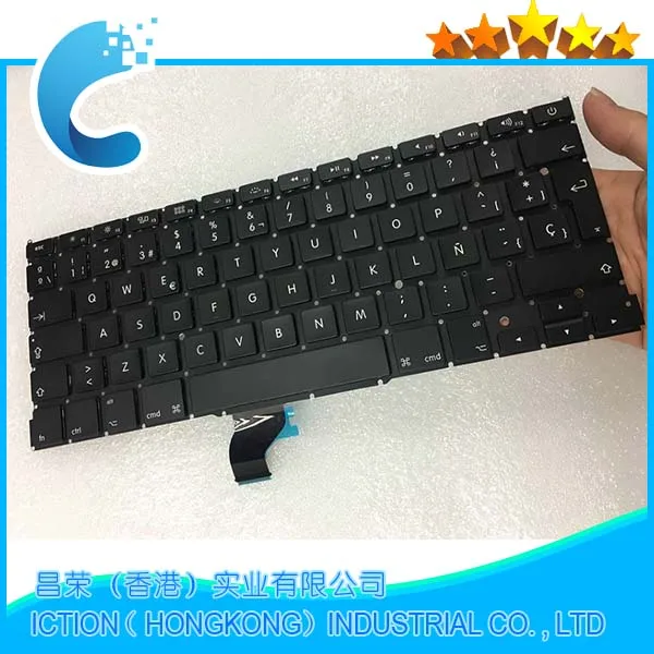 Клавиатура A1502 для Macbook Pro Retina 13 дюймов SP испанская клавиатура ME864 ME866 2013 2014 2015 год |
