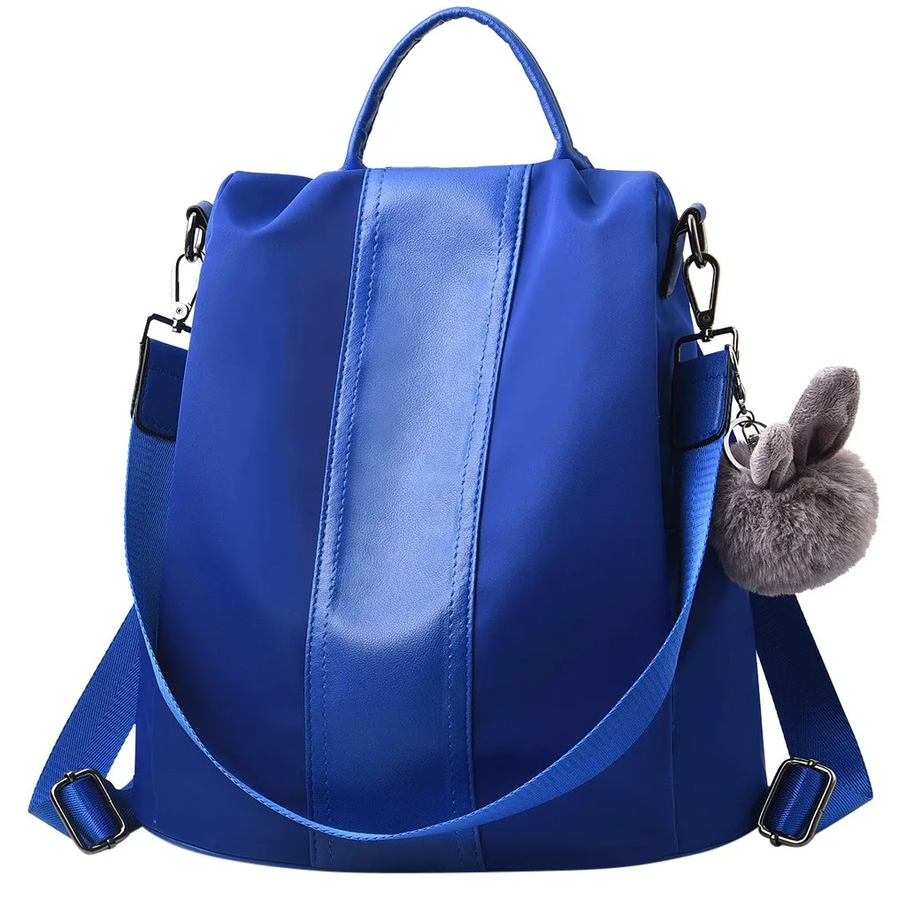 Повседневный Оксфордский рюкзак женские черные водонепроницаемые нейлоновые