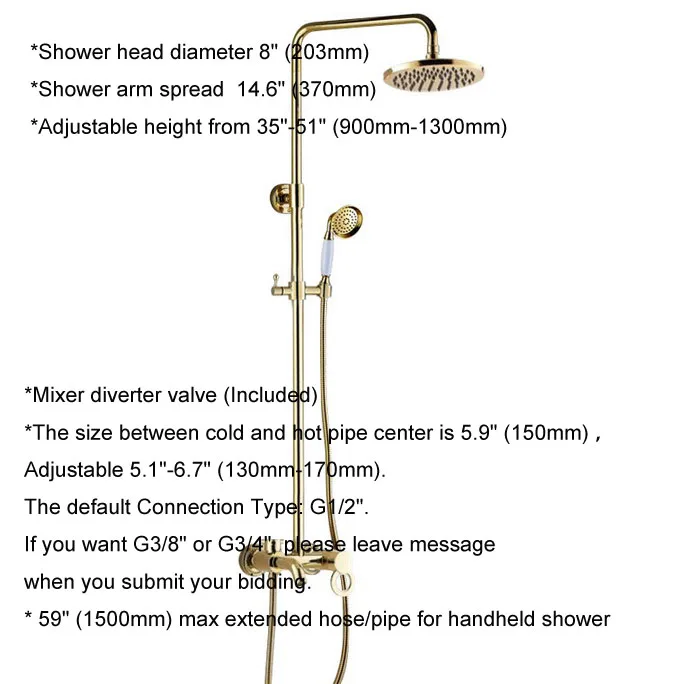 Роскошный полированный латунный смеситель золотого цвета с одной круглой ручкой