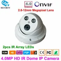 Lihmsek H.265 Onvif 5 Мп 1/2. 5 CMOS безопасности Пуля мегапиксельная P2P фиксированный объектив с PoE сети CCTV IP камера с бесплатным кронштейном