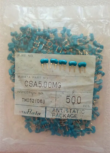 Оригинальный Новый керамический фильтр 100% DIP CSA5.00MG 2pin (индуктор)|Индукторы| |