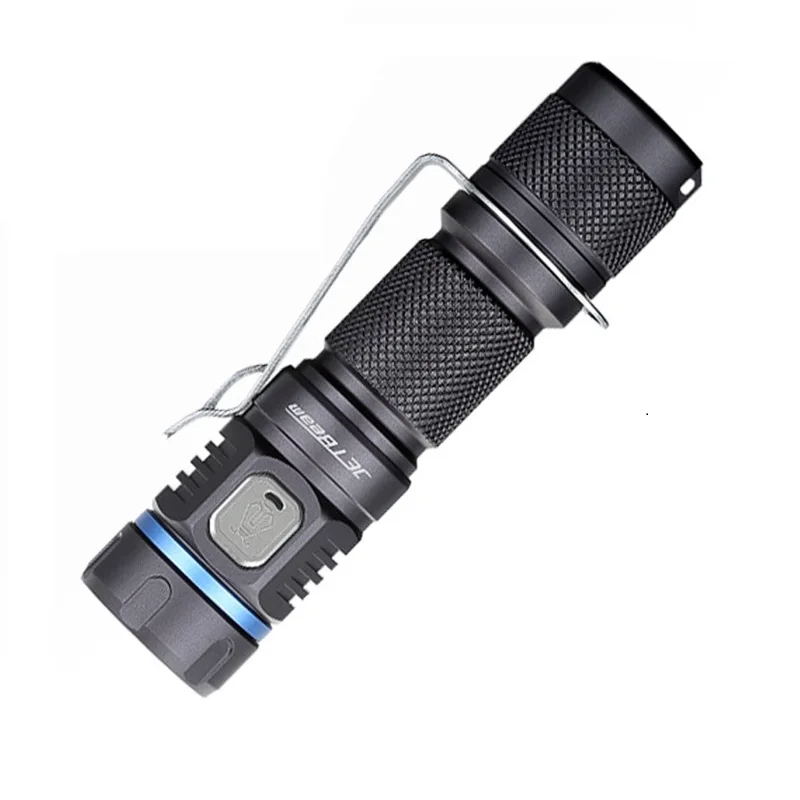 JETBeam E40R мини USB фонарик SST40 N4 BC светодиодный 1100 люмен светодиодный фонарик с 18650 батареей для поиска, спасания