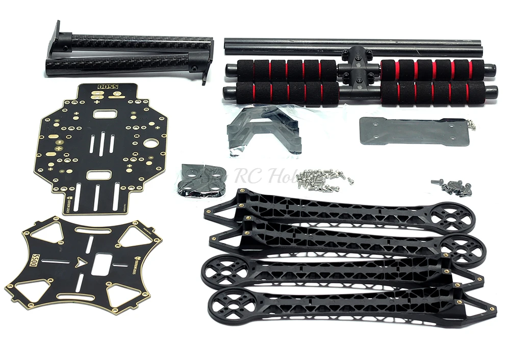 S500 500 печатная плата с рамкой набор мм Карбоновым стеклом шасси для FPV Quad Gopro Gimbal F450