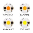 Светодиодный светильник COB, 10 шт., 5 Вт, 7 Вт, 3 Вт, 9 Вт, 12 Вт, 220 В, светодиодный чип полного спектра, теплый холодный день, белый, умный IC светильник ing, точечный светильник DIY