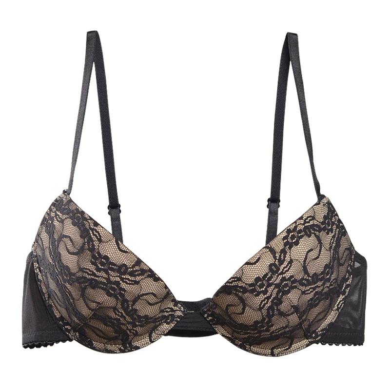 Lace sexy brass low - lying thin under the thick double breasted 70A 70B 75A 75B 80A 80B | Женская одежда